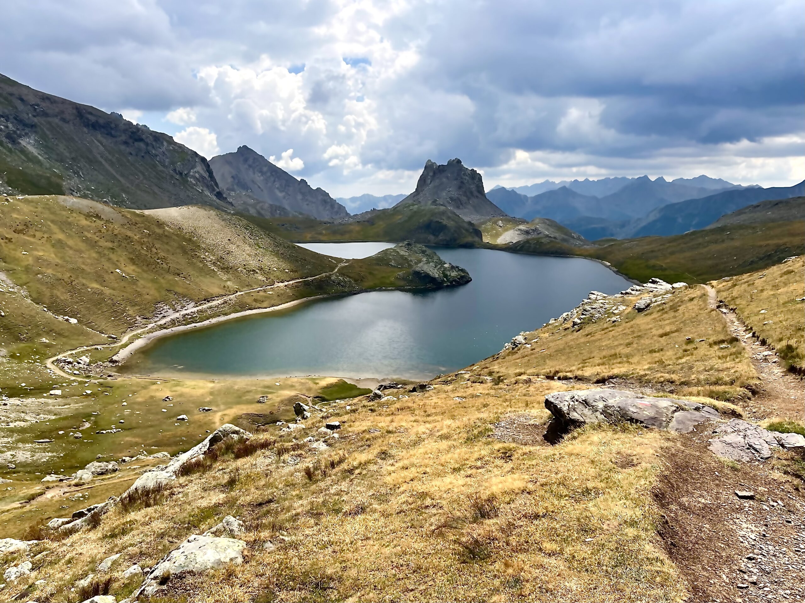 Les 3 lacs au dessus de col de Larche - photo Kap2CAp