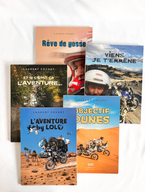 Acheter le pack 5 livres Laurent Cochet + cadeaux Sw Motech