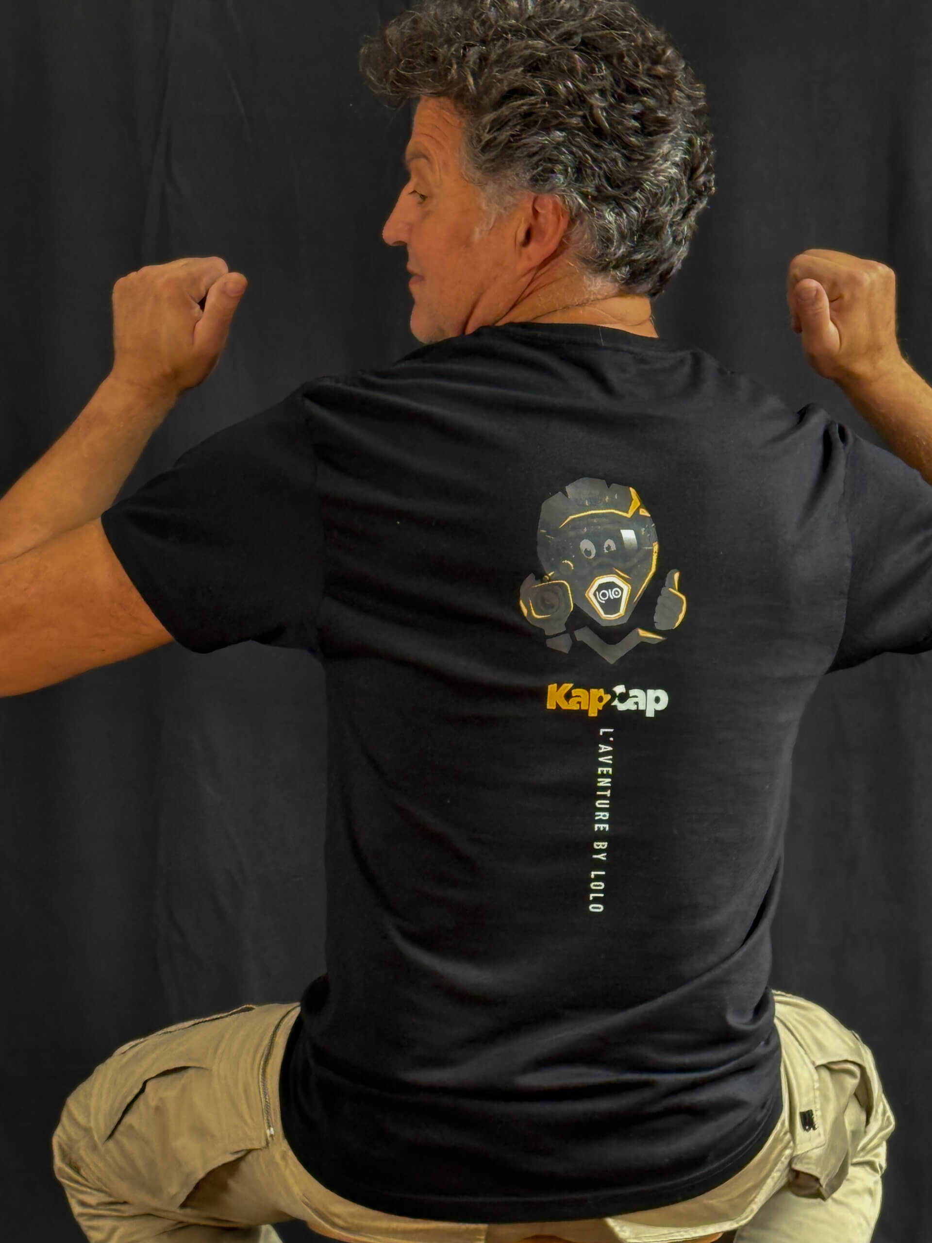acheter-tshirt-moto-lolo-cochet-nouveaute-vue-dos Acheter le tout nouveau t-shirt Kap2Cap de Lolo Cochet